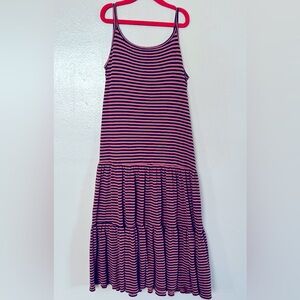 Molo Cai Rose and Black Stripe Dress (Like new! Worn 1x)